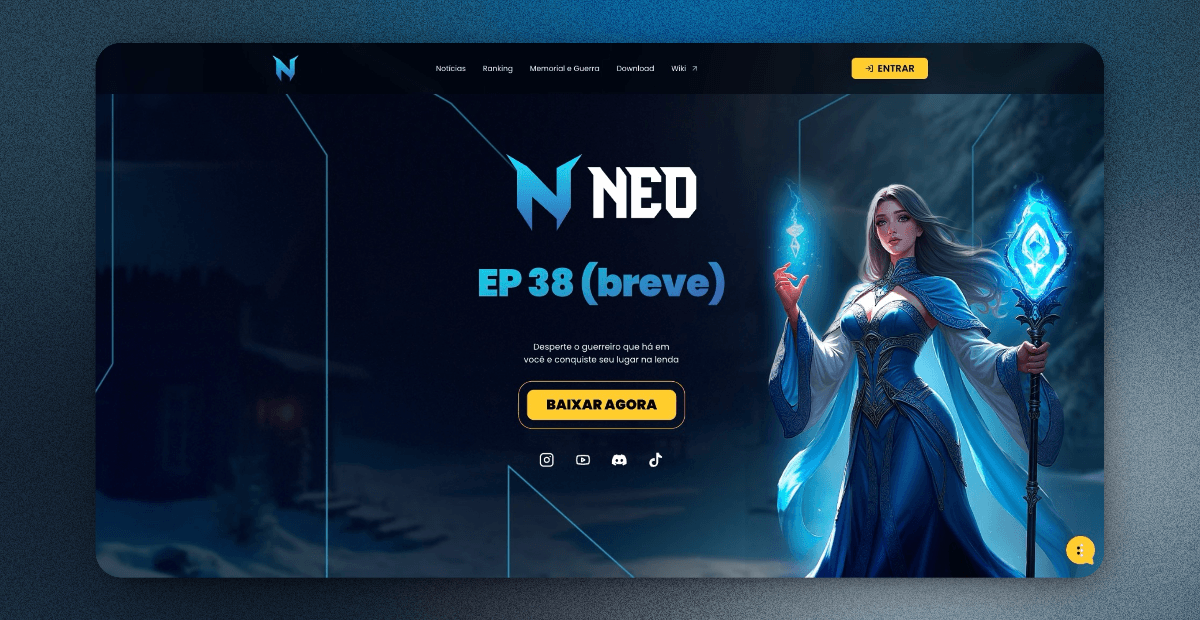 Neo Games - Website